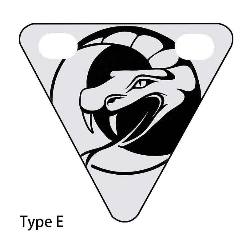 TOOPRE High-Visibility Reflective Magnet Stickers for Cycling Outdoor Sports Running Personalized Night Safety Reflective Stickers