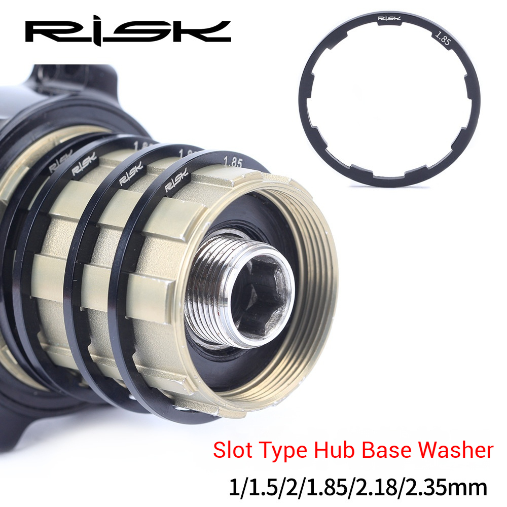RISK Cassette Spacer Hub Base Shim Mountain/Road Bike Hub Base Fine Adjustment 10S-11S Sprocket Repair