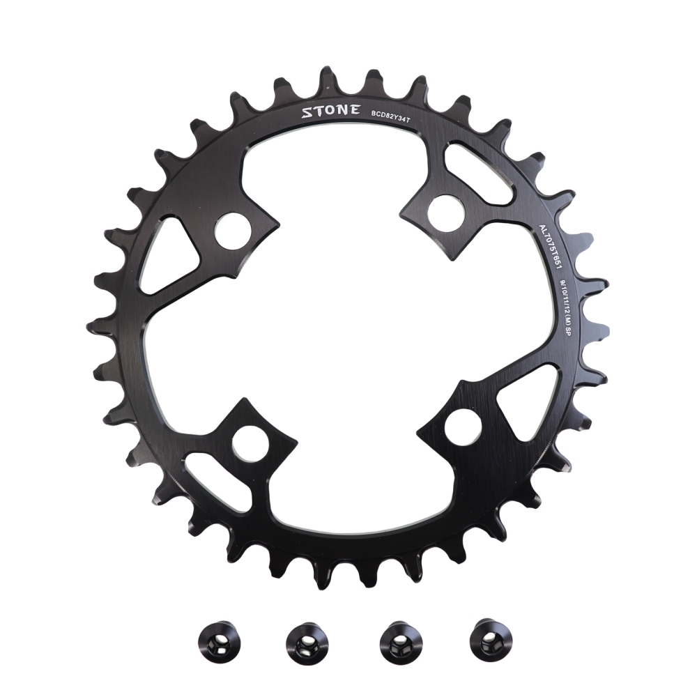 Stone 82bcd for Fsa Alpha Drive Gamma Pro Marlin 7 Mtb Narrow Wide Chainring 30t-42t Round Mountain Bike Bicycle Chainwheel