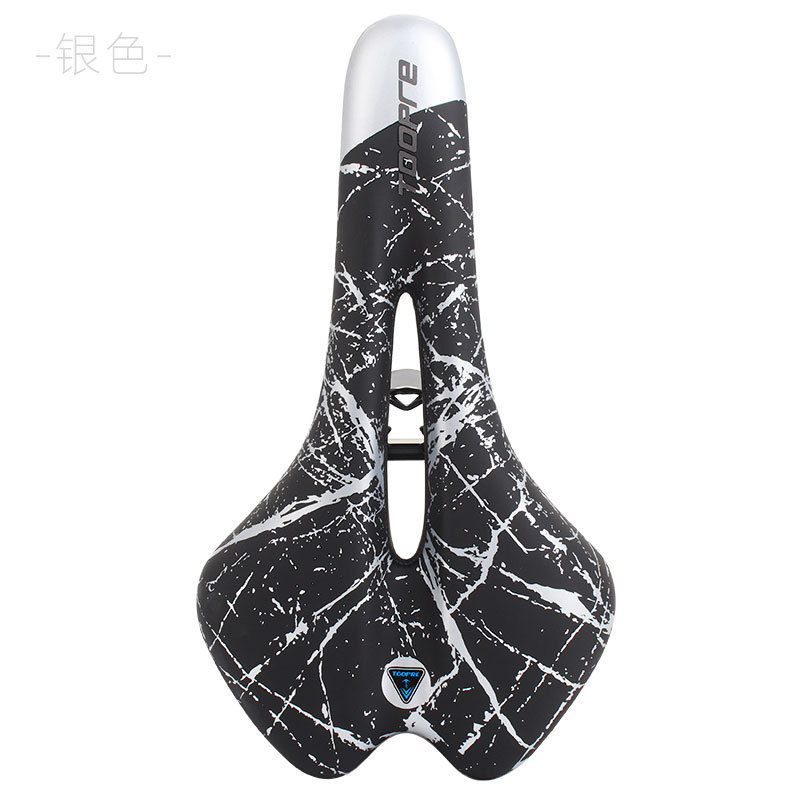 TOOPRE Bicycle Saddle Super Soft Seat Mountain Bike Comfortable Seat Cushion Colorful Bike Saddle