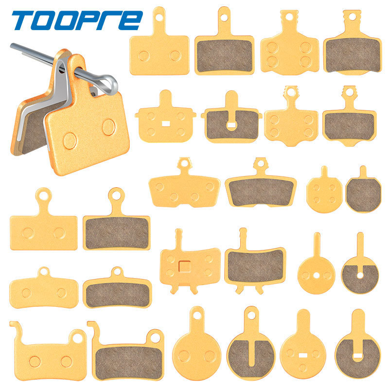 TOOPRE Mountain Bike Disc Brake Lining Full-Metal Ketone-Based Brake Pads BB5 M355 M446 Universal