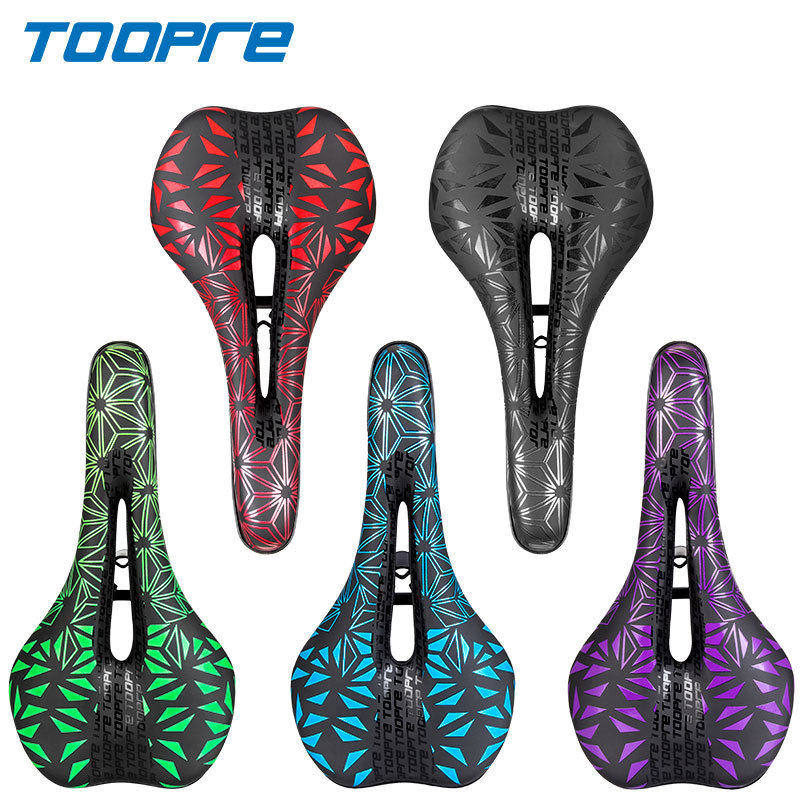 TOOPRE Bicycle Saddle Seat Thickened and Ultra-Soft Comfortable Seat for Mountain and Road Bikes Universal Seat Cushion