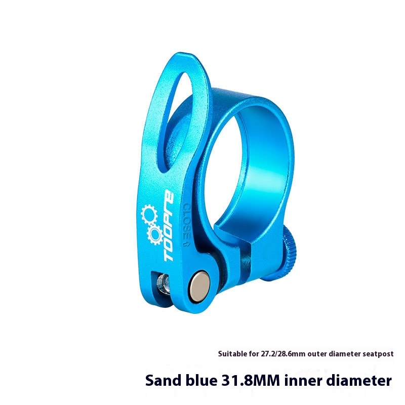 Bicycle Seatpost Clamp Quick Release Seat Tube Clamp Mountain Bike Seatpost Clamp Quick Release Ring Universal Saddle Clamp