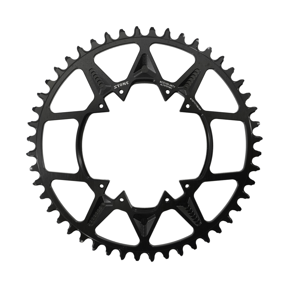 Stone 100 BCD Round Chainring for SLX M7100 XT M8100 MTB Mountain Bike 100BCD M7120 M7130 M8120 M8130
