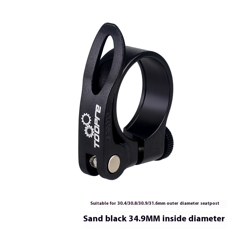 Bicycle Seatpost Clamp Quick Release Seat Tube Clamp Mountain Bike Seatpost Clamp Quick Release Ring Universal Saddle Clamp