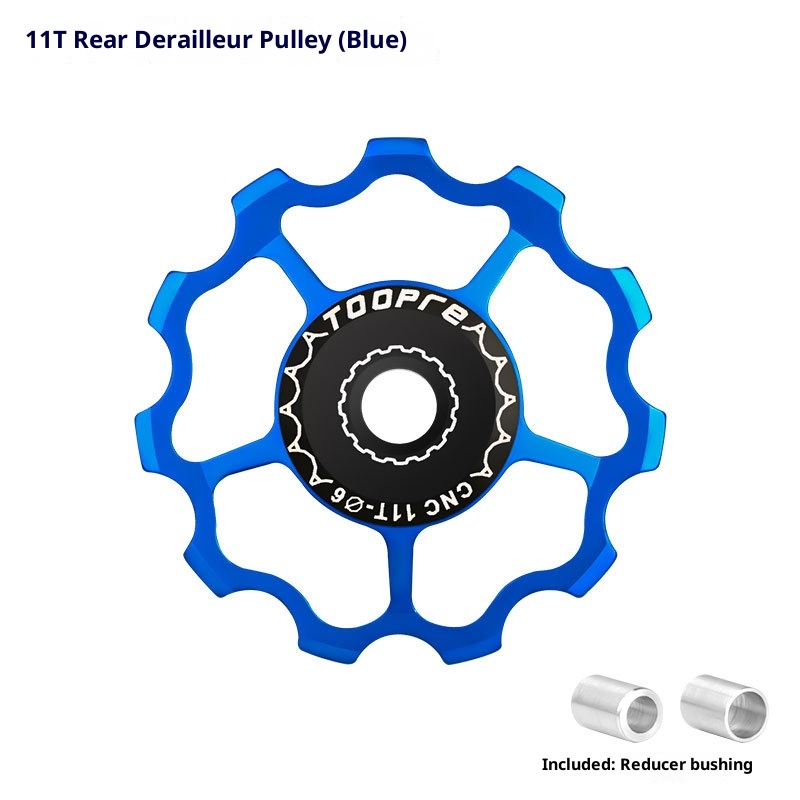 TOOPRE Rear Derailleur Pulley for Bicycles Ceramic Bearing Gear for 11T 13T Transmission of Mountain and Road Bikes