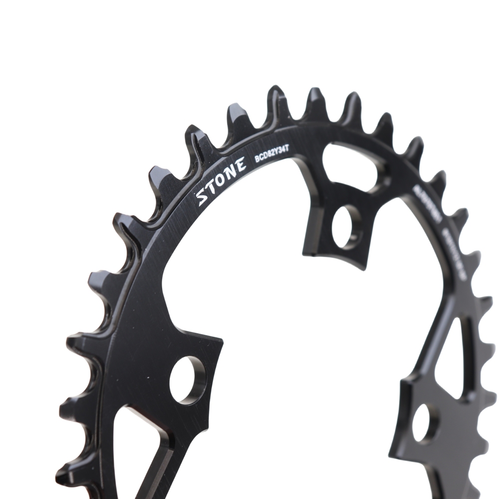 Stone 82bcd Bike Chainring for Fsa Alpha Drive Gamma Pro Marlin 7 Mtb Narrow Wide Chainring 30t-42t Round Mountain Bike Bicycle