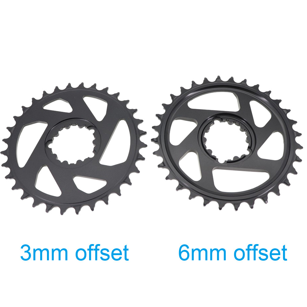 Snail GXP Chainring Round 3mm 6mm offset for Sram Eagle 28 30 32 34 36 38 40t Tooth wheel X9 X0 XX1 XO1 Mountain MTB Bike BB30