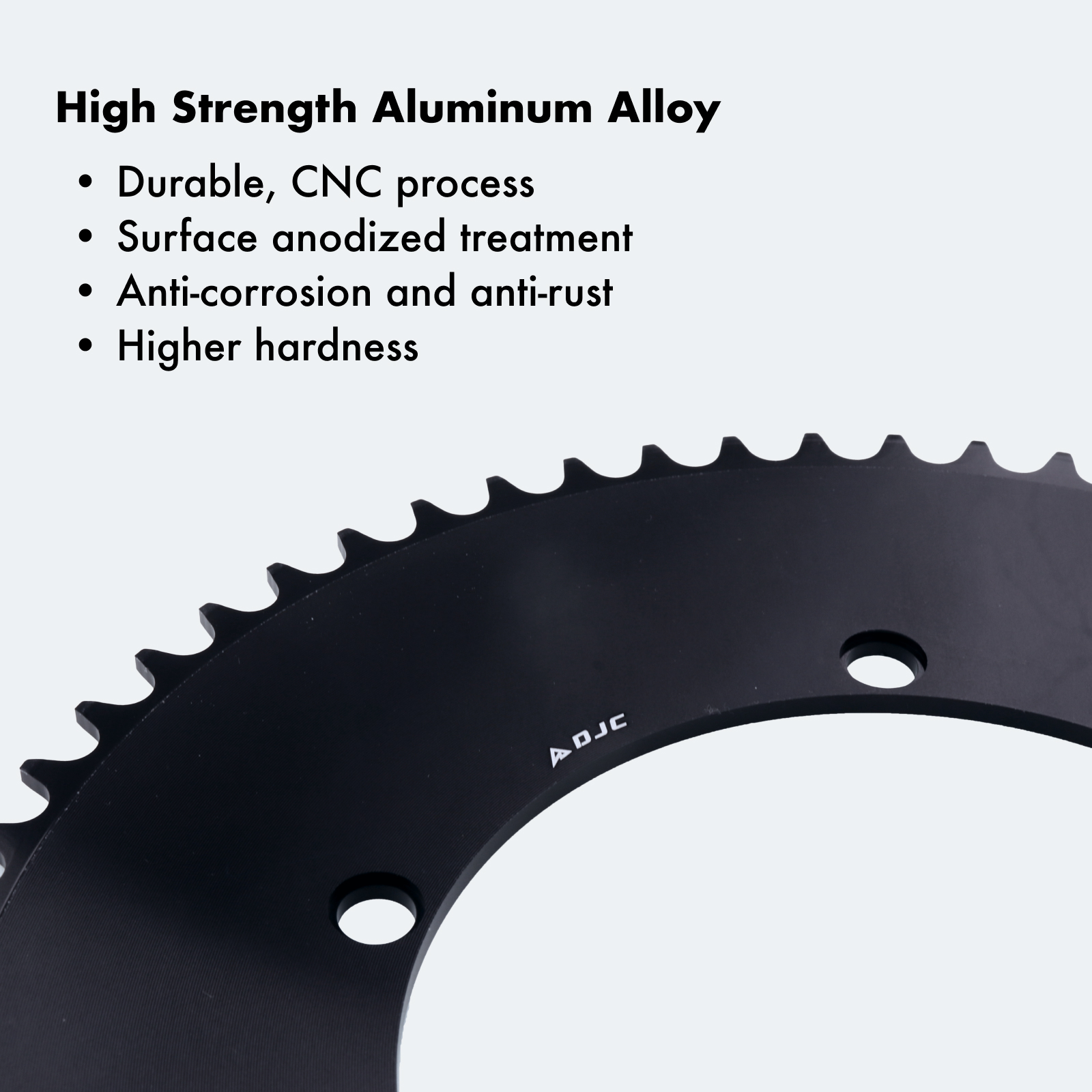 DJC 144BCD Round Chainring Fixed Gear Fixie Track Bike 47T 49 51