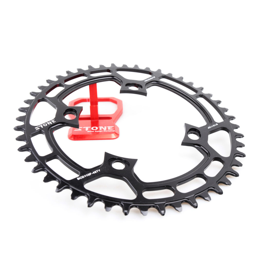 Stone 110BCD Chainring Round for FSA SLK 34 36 38 40 42 44 46 48 58T 60 tooth Road Bike Chainwheel 110ABS ABS SL K light 110F