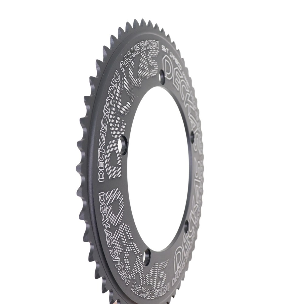 Deckas 144BCD Round Chainring Fixed Gear fixie Track Bike 44 46 48 50 52 54 56 56T Chainwheel 144 bcd Tooth 1/2*1/8