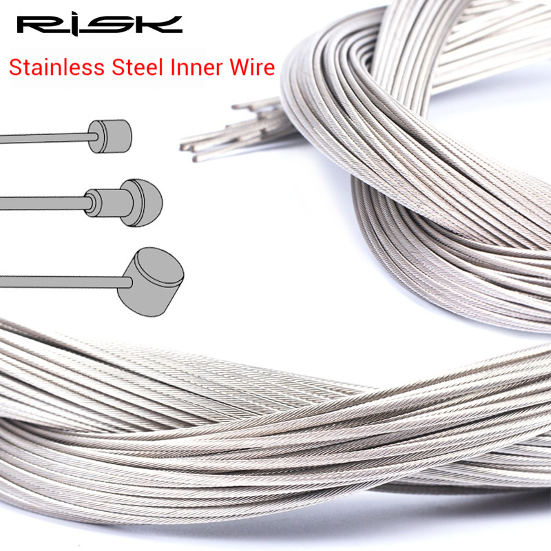 RISK Stainless Steel Inner Cable Mountain/Road/Folding Bike Gear Shift Brake Inner Wire Core Brake Lever Cable