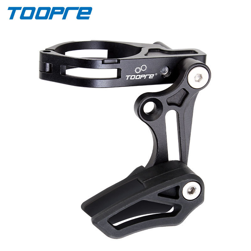 TOOPRE Bicycle Single Chainring Chain Guide, Narrow Wide Tooth Chain Stabilizer, MTB Front Derailleur Chain Keeper, Anti-Drop Chain