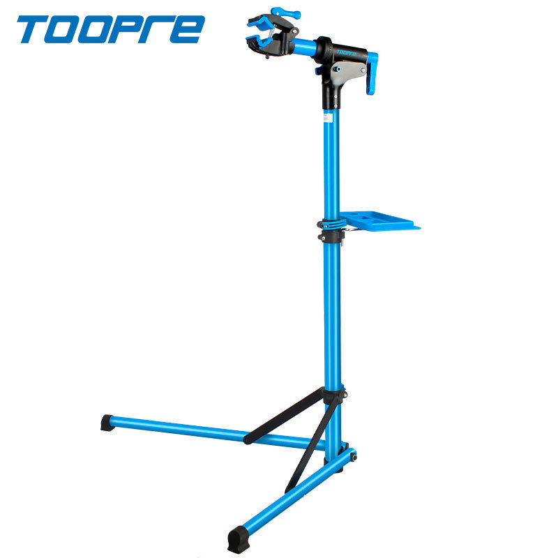 TOOPRE Mountain Bike Repair Stand Workstand Bicycle Maintenance Rack Road Bike Display Stand Aluminum Alloy Foldable