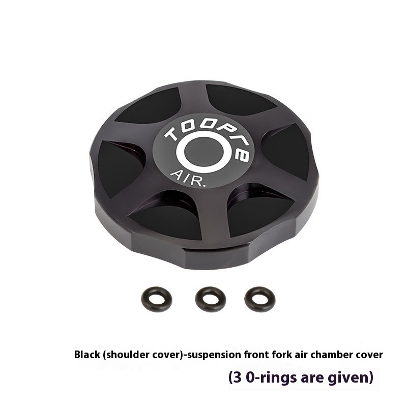 TOOPRE Mountain Bike Shock Absorber Fork Shoulder Cap Aluminum Alloy Air Chamber Cap Dustproof Cover