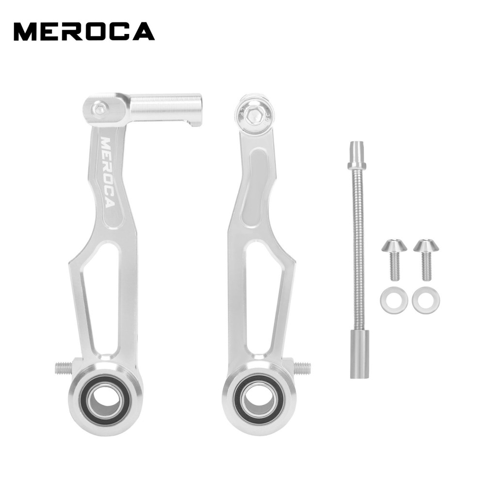 MEROCA Bike V Brake Caliper Lightweight Aluminum Alloy V-Brake Caliper For 14/16 Inches Folding Bike Cycling Brake Caliper Accessories
