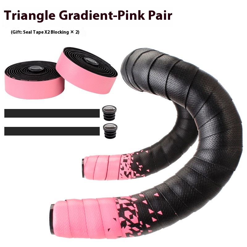 TOOPRE Road Bike Handlebar Tape Fixed Gear Bike Bar Tape Gradient Color Comfortable and Breathable Handlebar Tape
