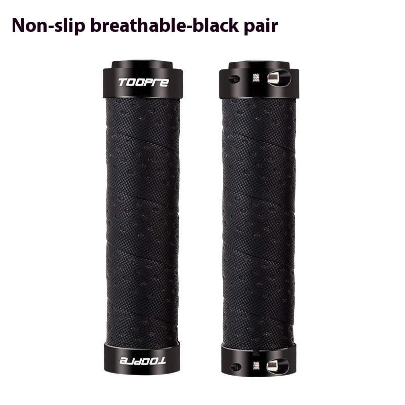 TOOPRE Bicycle Grips Anti-Slip Lock-On Handlebar Grips for Mountain Bikes  PU Handlebar Grip Accessories