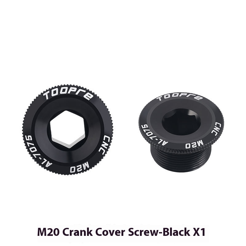 TOOPRE Hollow Integrated Crankset Cover Screws for Mountain Bikes M18 M19 M20