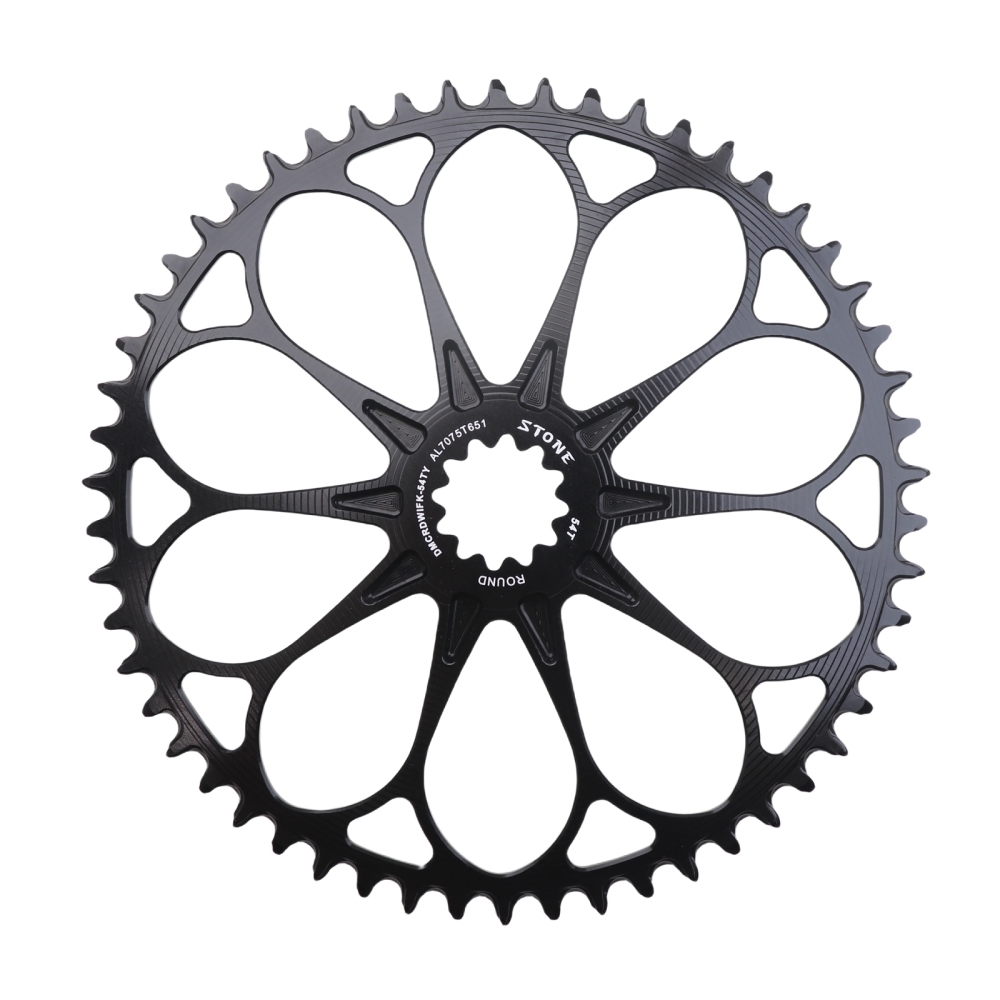 Stone Round Bike Chainring for White Industries industry square tapered Crank 40T To 56T Cycling Bike Chainwheel for Road Bike for Brompton Folding Bike