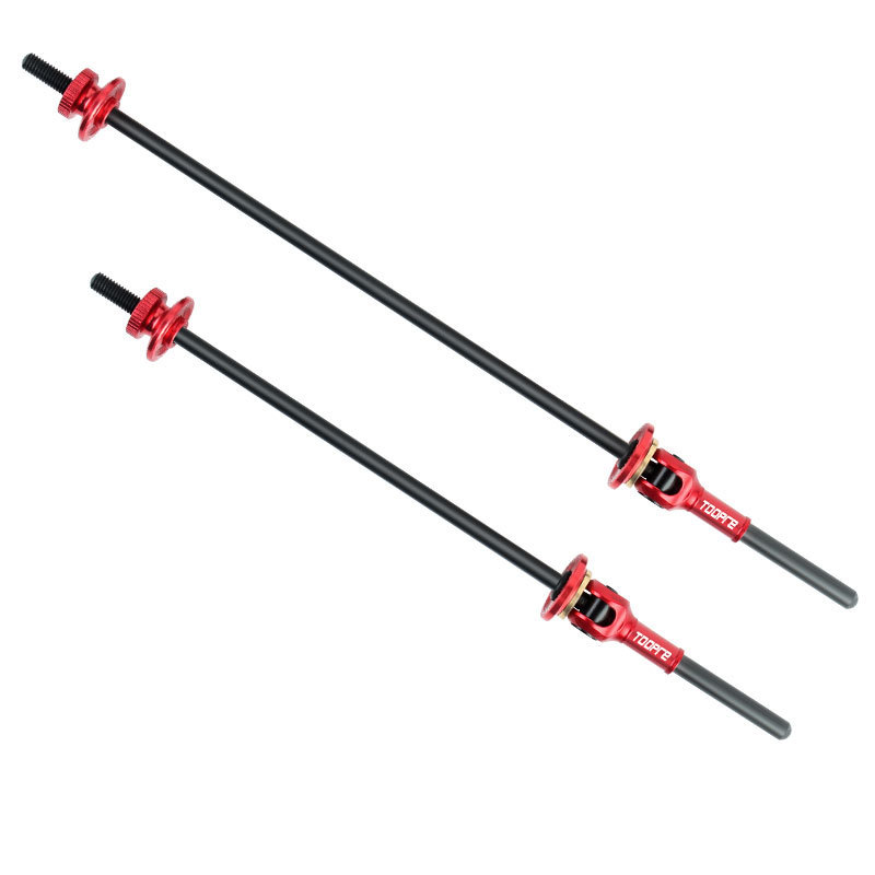 TOOPRE Mountain Bike Titanium Quick Release Skewer Carbon Fiber Titanium Axle Quick Release Skewer Road Bike Wheel Hub Skewer