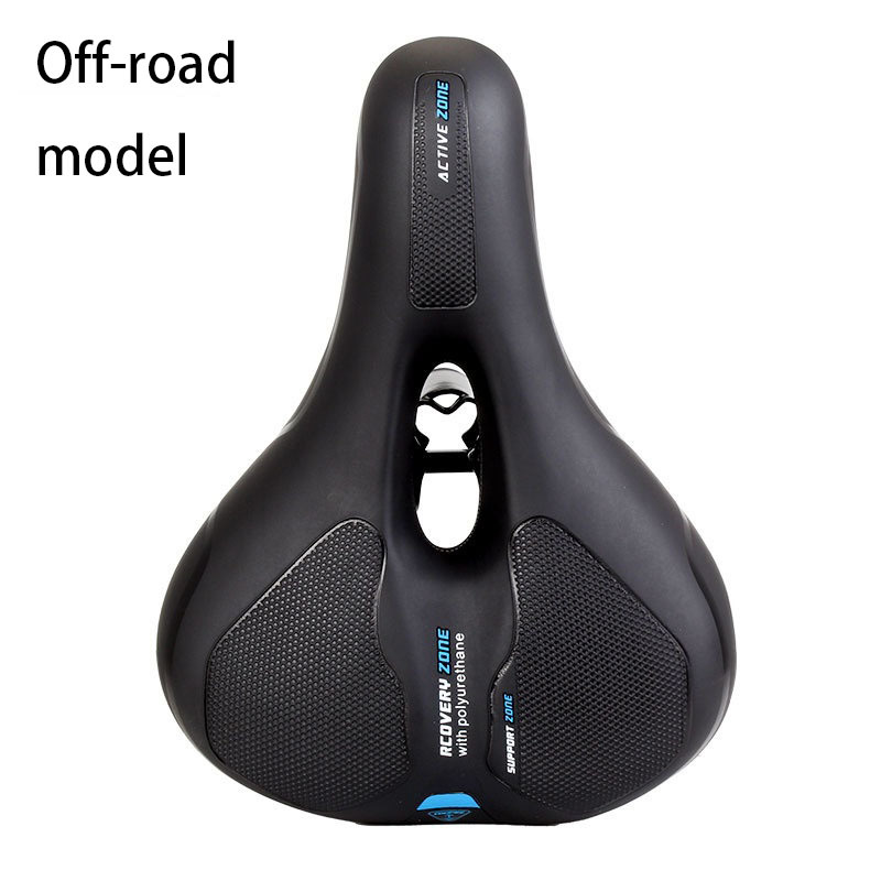 TOOPRE Bicycle Saddle Ultra Soft Seat Cushion Mountain Bike Saddle Comfortable Thickened Shock-absorbing Reflective Seat