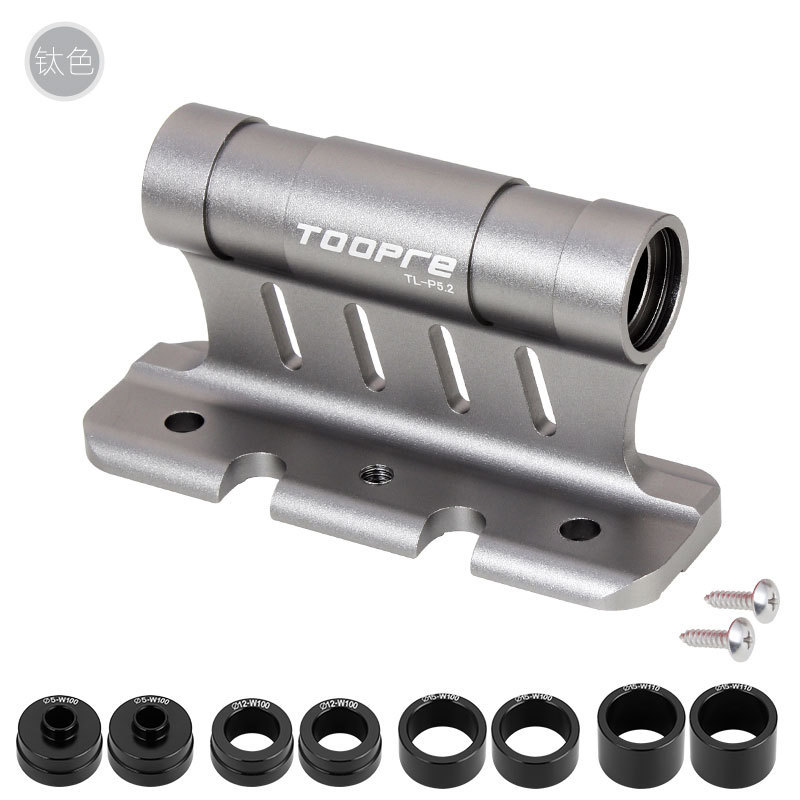 TOOPRE Bicycle Front Fork Fixing Bracket Car Roof Mount Quick-release Thru Axle Bike Carrier Rack