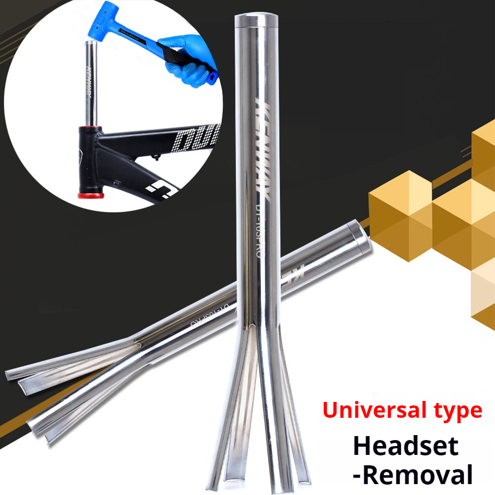 RISK Headset Removal Tool for Mountain and Road Bikes Press-Fit Fork Steerer Tube Upper and Lower Cup Removal 34/44