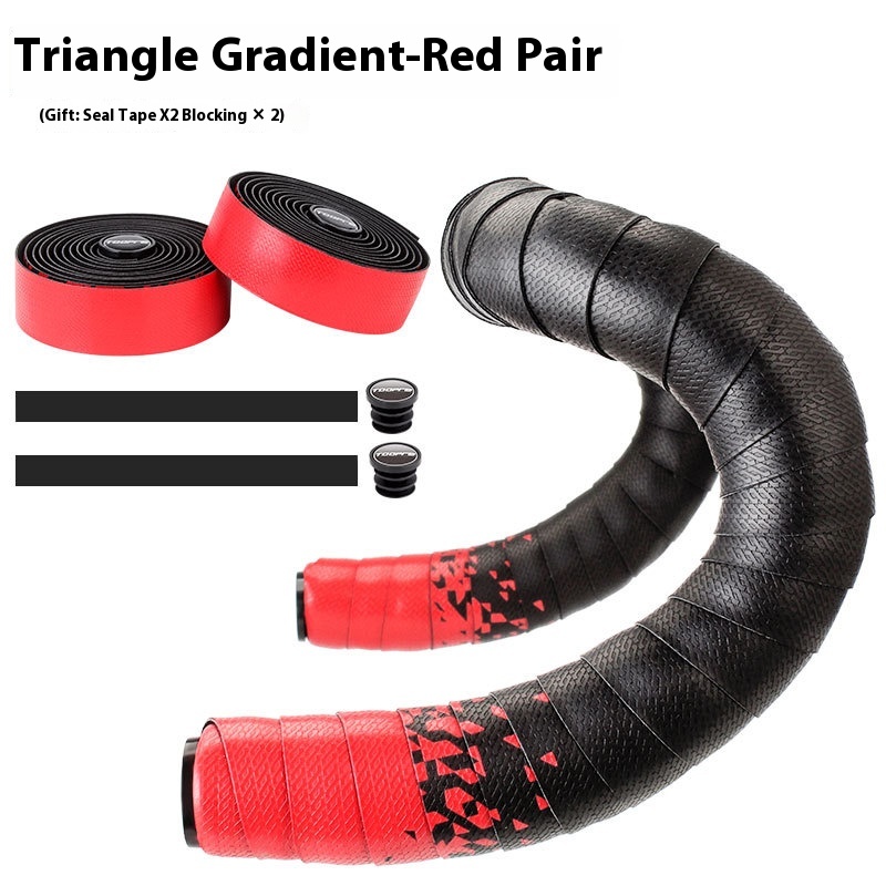 TOOPRE Road Bike Handlebar Tape Fixed Gear Bike Bar Tape Gradient Color Comfortable and Breathable Handlebar Tape