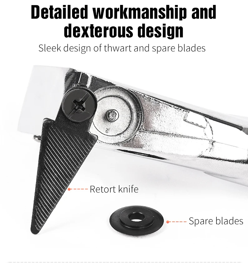 LEBYCLE Mountain Road Folding Bike Tube Cutter Front Fork Top Tube Cutting Blade Tool Repair Kit