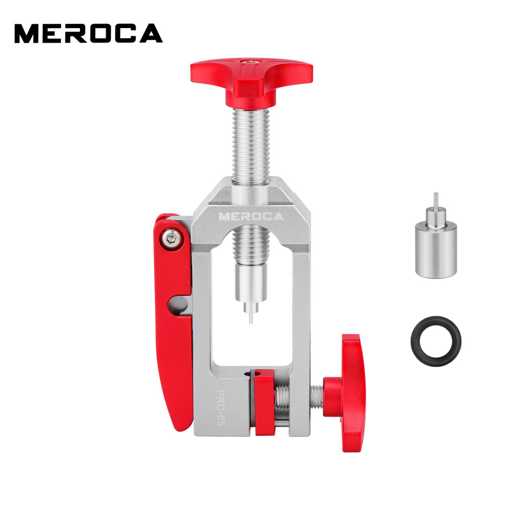 MEROCA Oil Needle Installation Tool for Mountain Bikes T-Head 5-Line Body Compression Ring Insertion Tool Oil Hose Cutting Tool