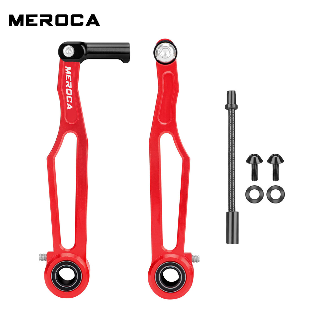 MEROCA Bike V Brake Caliper Lightweight Aluminum Alloy V-Brake Caliper For 14/16 Inches Folding Bike Cycling Brake Caliper Accessories