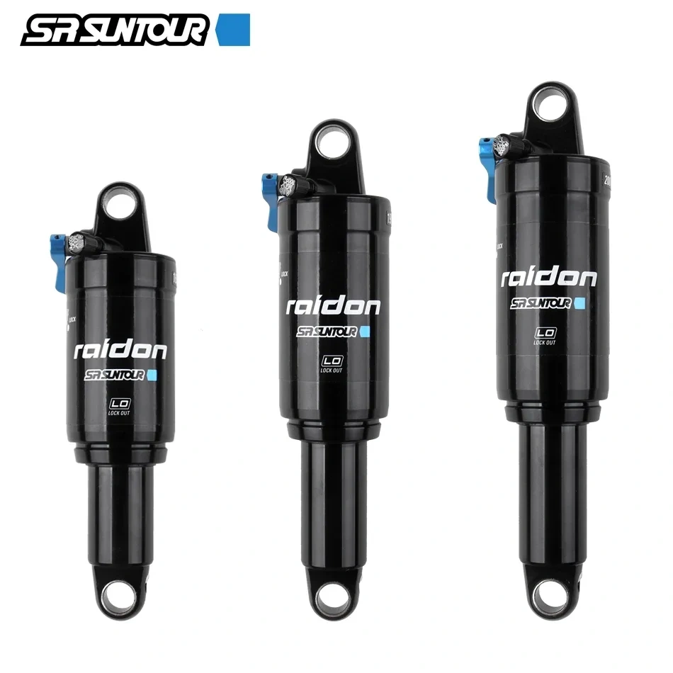SR SUNTOUR RAIDON Bicycle Rear Shock Absorber 165/190/200m Length For Mountain Bike Scooter Wheelchair Shock Absorber