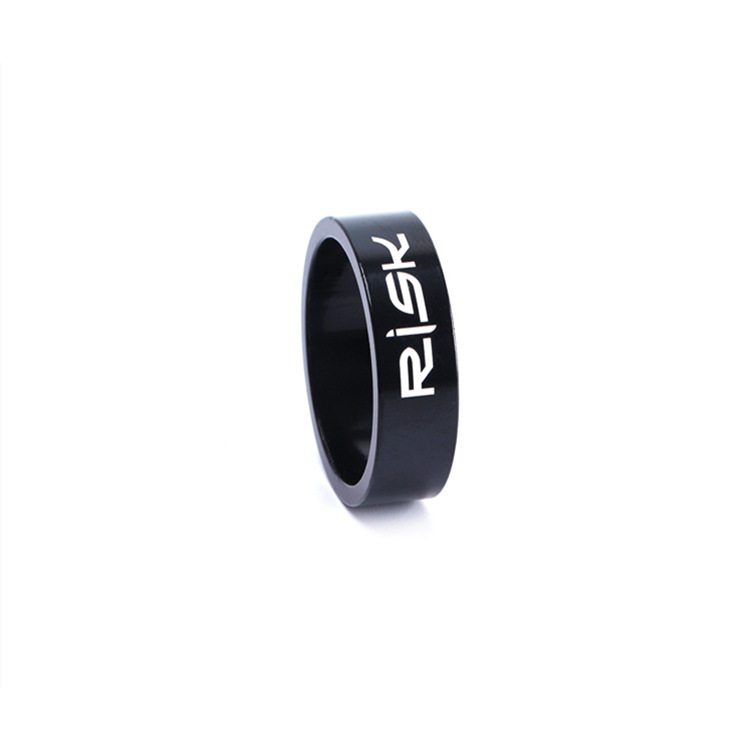 RISK Aluminum Alloy Fork Washer for Mountain and Road Bikes 28.6mm Headset Stem Spacer Shim 5/10mm