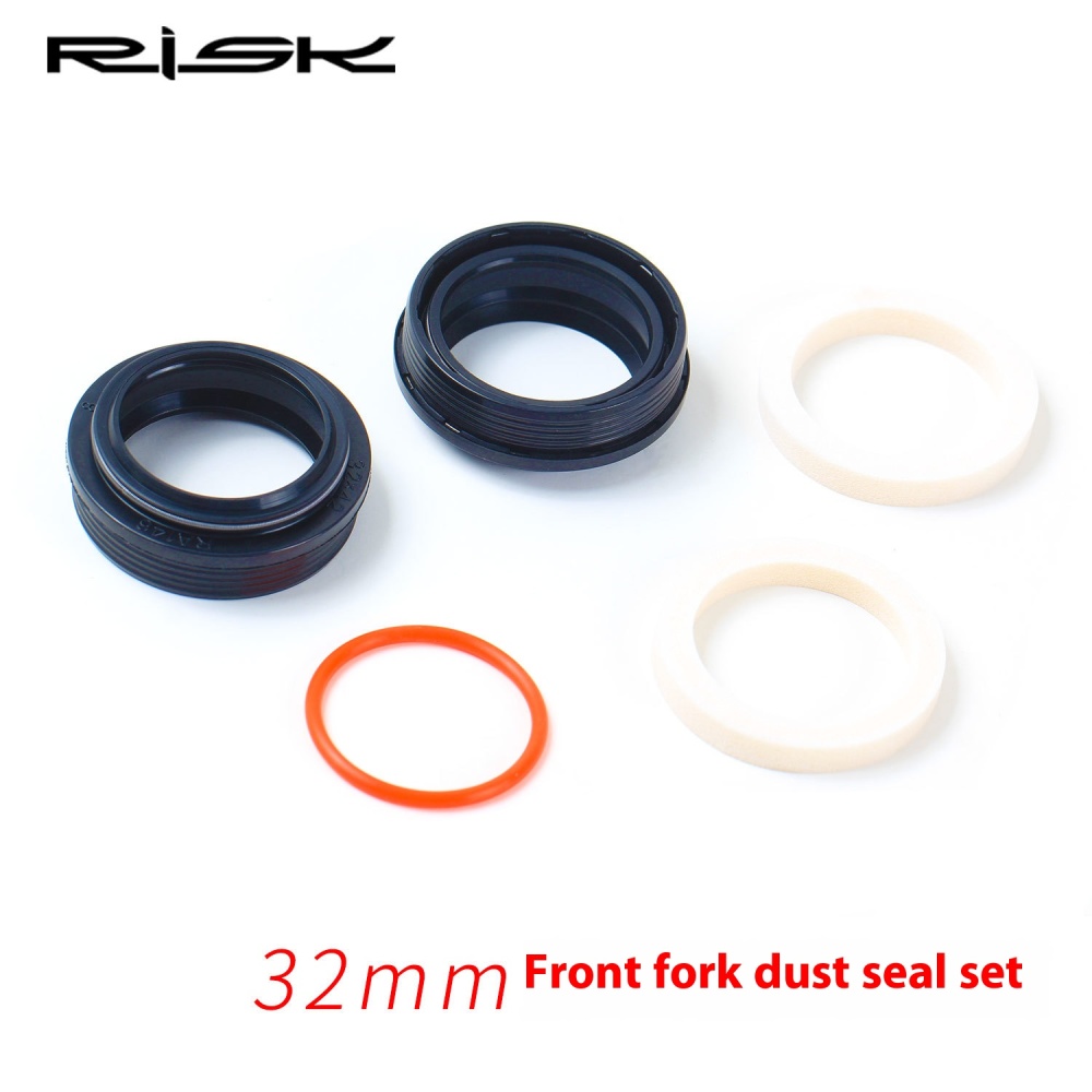 RISK Mountain Bike Suspension Fork Dust Seal and Foam Ring 32/34/35/36mm Fork Dust Cover