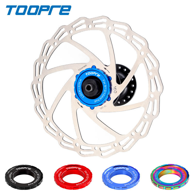 TOOPRE Center Lock to 6-Bolt Disc Rotor Adapter