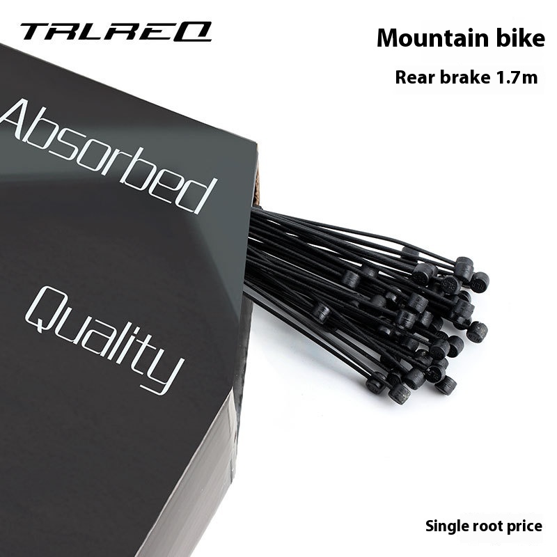 TRLREQ Teflon Brake Cable Core and Shifter Inner Cable Teflon Coated Stainless Steel Cables for Road and Mountain Bikes