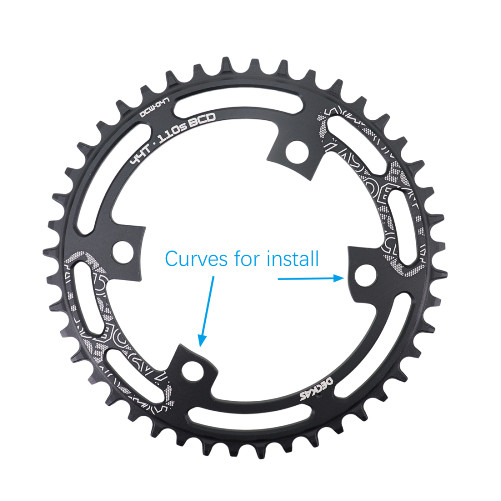 Deckas Road Bike Chainring 110bcd 9 10 11 12s R7100/R8100/R9200 R7000/R8000 /R9100/R9000/4700/5800/6800/R2000/R3000/RX810/RX600 GRX