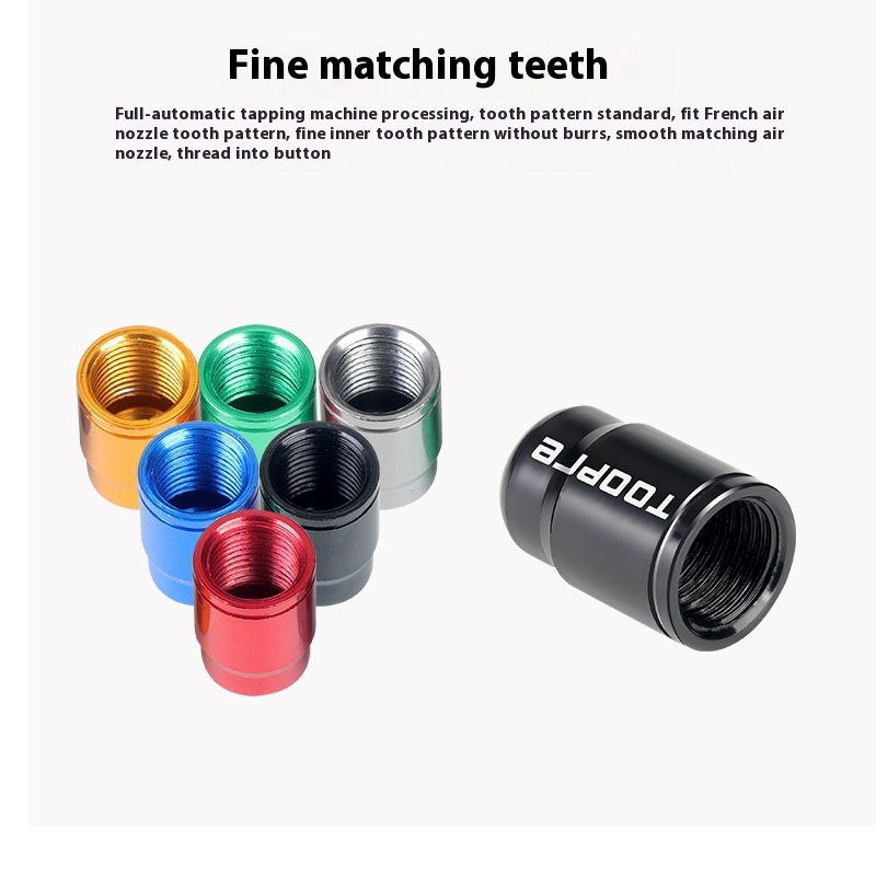 TOOPRE Bicycle Presta Valve Caps Schrader Valve Caps Mountain Road Bike Car Tire Valve Core Dust Covers