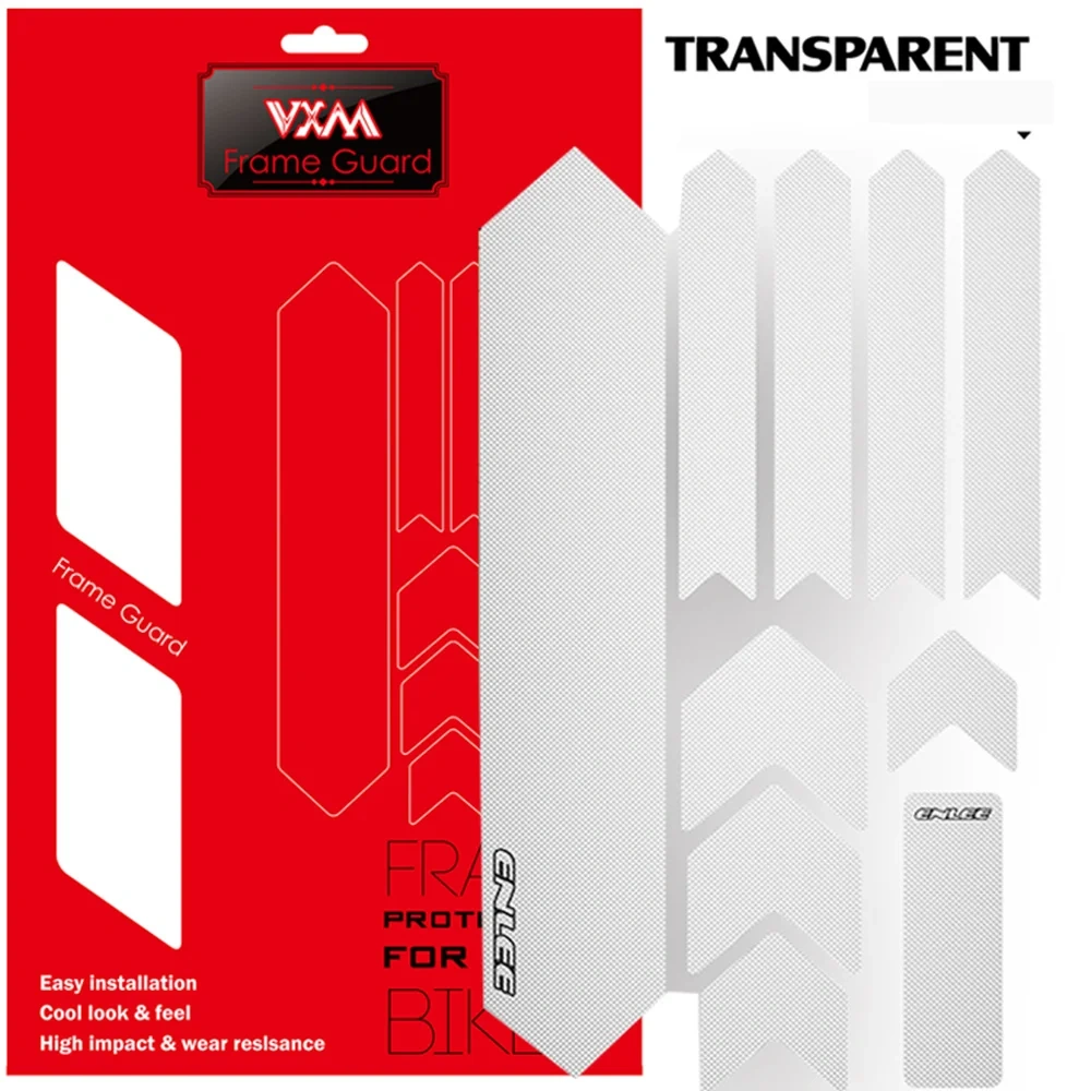 VXM 3D bicycle detachable stickers, road protection, car hood accessories, anti scratch frame protector, anti fall safety NEW