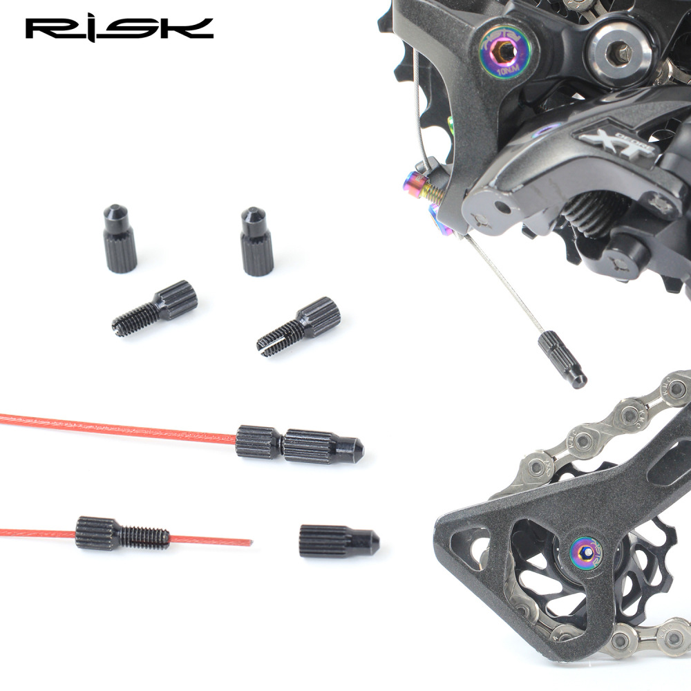 RISK Bicycle Cable End Caps Mountain Road Bike Gear Brake Caps Removable Inner Cap Core Dust Cover