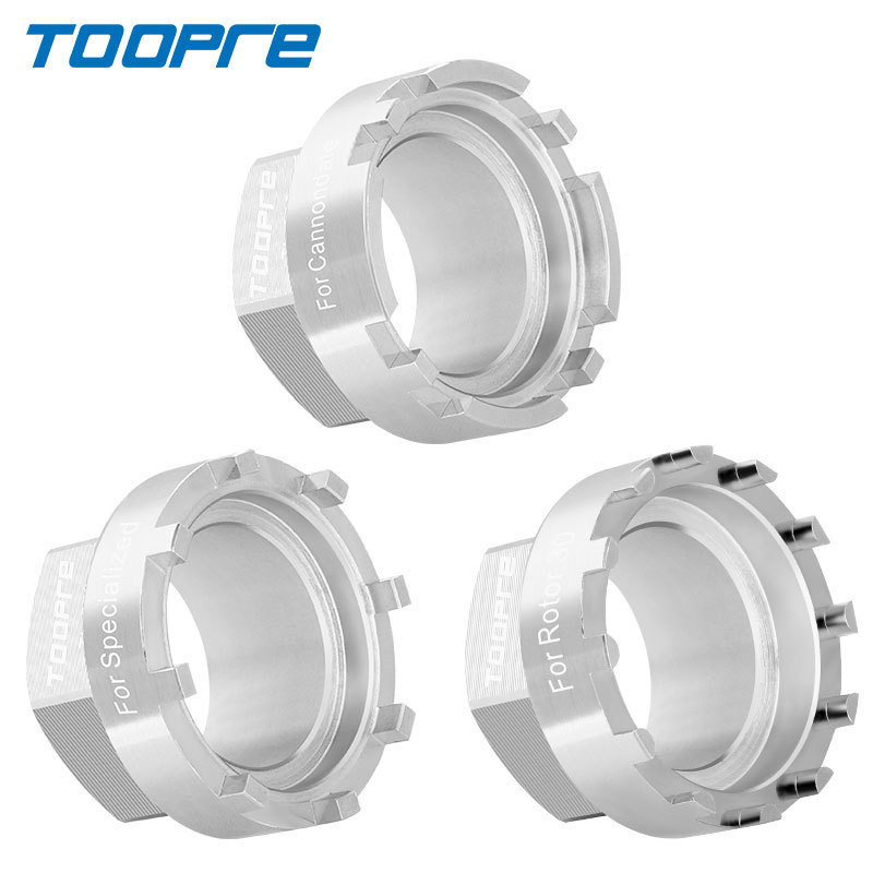TOOPRE Mountain Bike Spider Lockring Removal Tool for ROTOR Crankset Installation