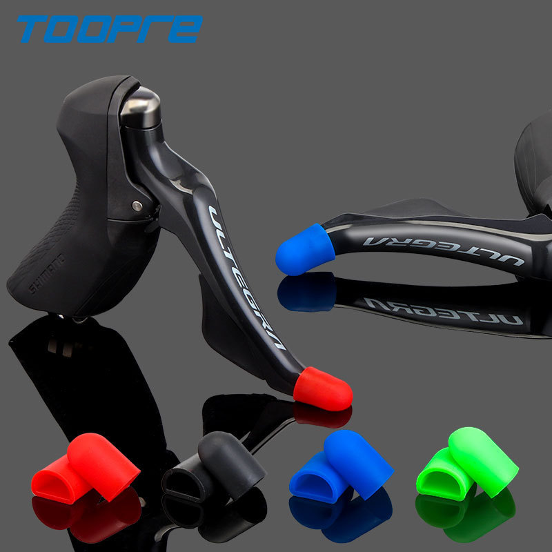 TOOPRE Road Bike Gear Shifter Protective Cover Mountain Bike Shifter Scratch-Resistant Silicone Covers