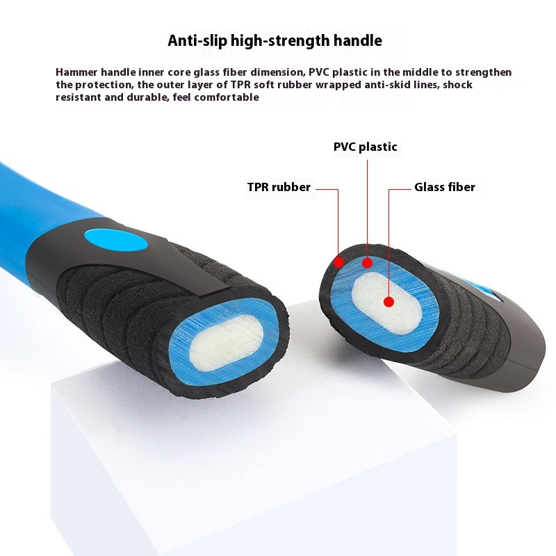 TOOPRE Bicycle Rubber Hammer MTB Rubber Mallet Fork Headset Installation and Repair Tool