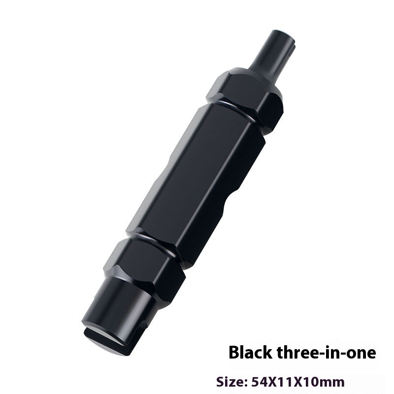 TOOPRE Bicycle Multi-function American Valve Core Tool Presta Valve Tire Valve Extension Rod Disassembly Wrench