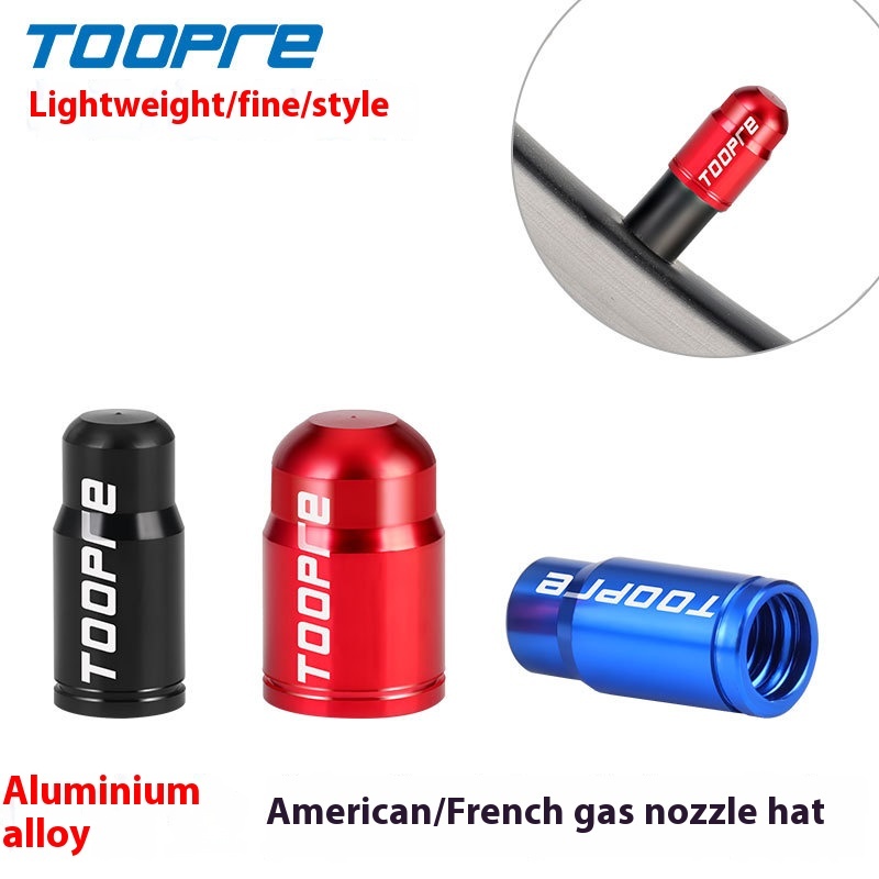 TOOPRE Bicycle Presta Valve Caps Schrader Valve Caps Mountain Road Bike Car Tire Valve Core Dust Covers