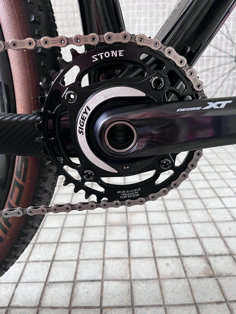 Stone Chainring Round 104BCD for Shimano M780 M610 670 for Sram X0 X7 X5 X9 30 34 40 46 48T Bike Chainwheel 12s 12 Speed 104 bcd