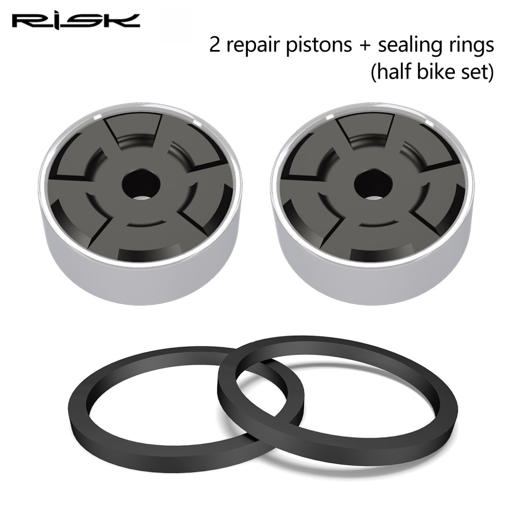 RISK Mountain Bike Disc Brake Caliper Piston Road Bike XT Brake Abalone SLX XTR Oil Disc Seal Repair Kit RT128