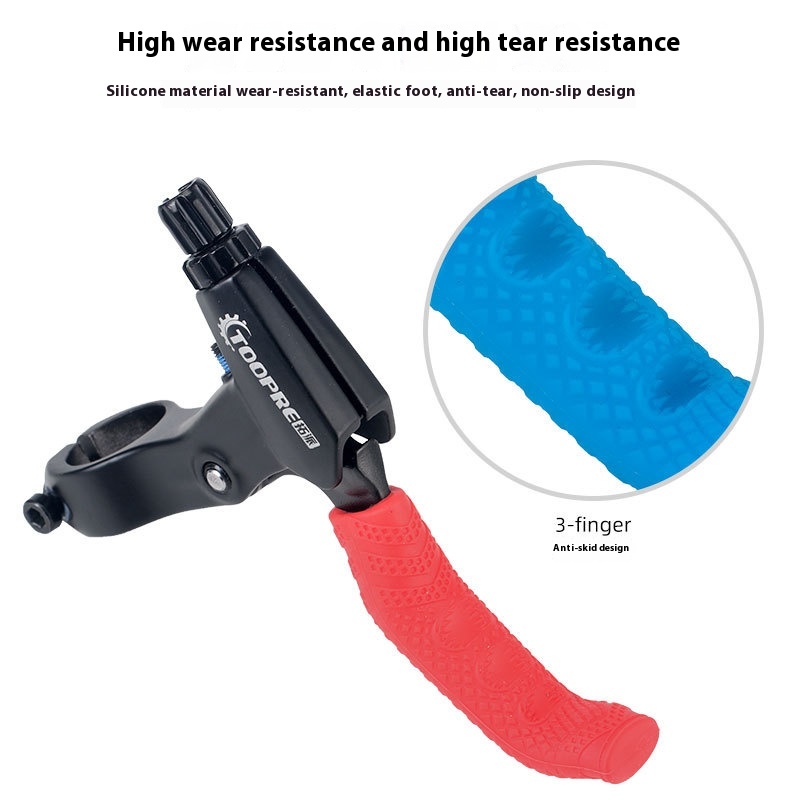 TOOPRE Mountain Bike Silicone Brake Lever Protection Cover Road Bike Brake Handle Anti-slip Grip Cover