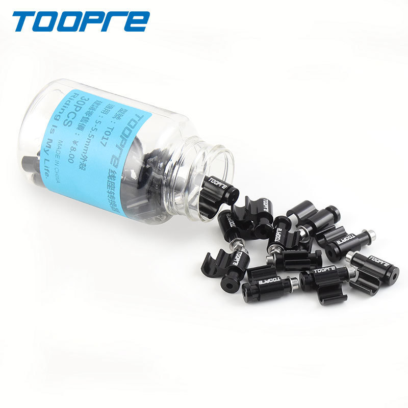 TOOPRE Mountain Bike Cable Guide Hose Clip Hydraulic Brake Hose Frame Routing Converter Fixed Mount